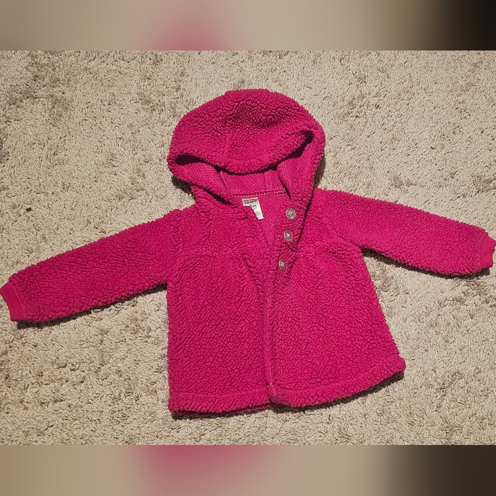 Carter's Pink Fleece Kids Jacket